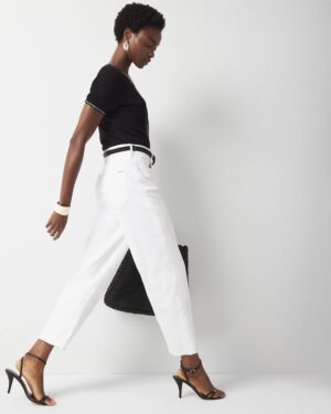 Extra High-Rise Barrel Jean