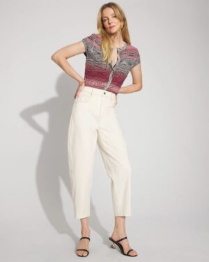 Extra High-Rise Barrel Jean