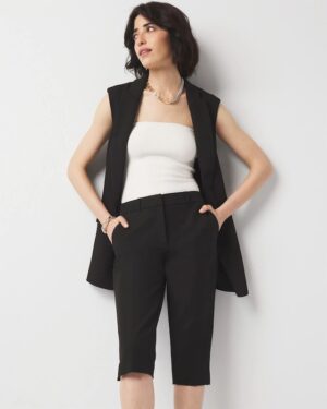 Petite WHBM Elle Slim Capri Pant