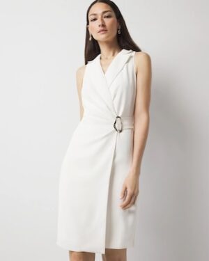 Blazer Wrap Dress
