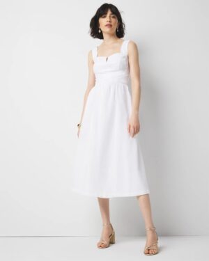 Bustier Midi Dress