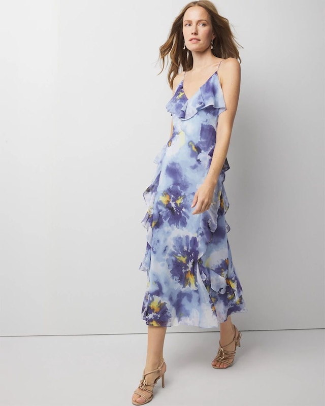 Sia Floral Ecru