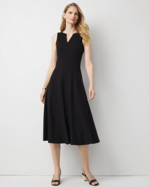 Ponte Midi Dress