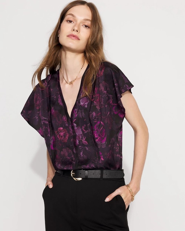 Drama Flower Black
