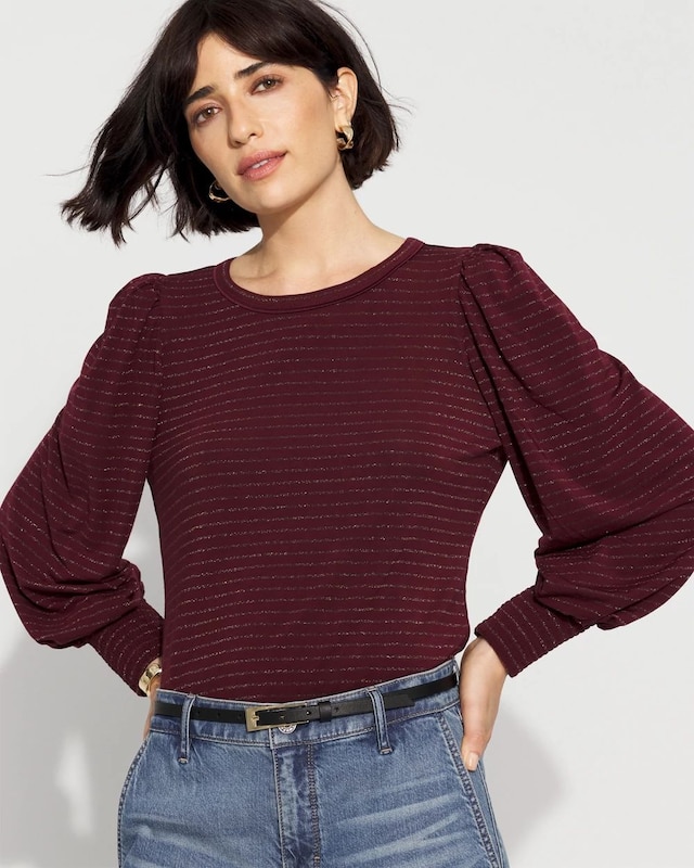 Brenda Stripe Refined Red