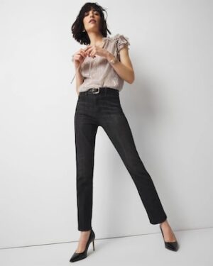 High-Rise Straight Jean