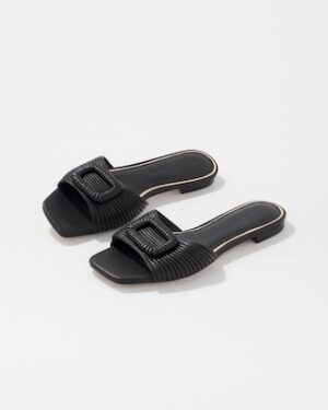 Modern Strappy Slide