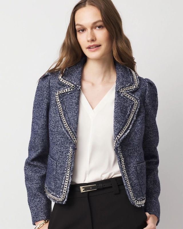 Multi Blue Tweed
